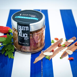 Filetti di Alici in olio Acquapazza Gourmet (Cetara)